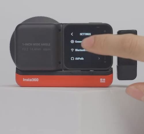 Insta360 ONE R Lettore Rapido Versione ORIZZONTALE e Kit Scheda di Memoria 64GB per Registrazione e Trasferimento Dati Ad Alta Velocità (One R) CINRSCR/A