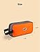 GOX Travel Toiletry Bag Dopp Kit Case for Men Multifunction Packing Organizer Pouch(Orange)