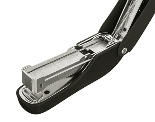 Aria-Plus Half-Strip Mini Compact Stapler With Standard Staples For School, Office, Travel (Charcoal) #TOP3