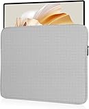 Ctemnpho 17.3inch Portable Monitor Case Storage Bag, Portable Computer Cover Bag with Pocket Zipper for 17.3inch Monitor, Laptop Notebook Computer Gaming Display Protective Travel (Gray)