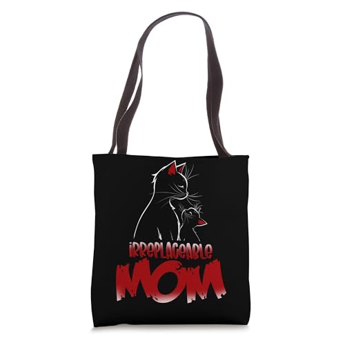 Irreplaceable Mom Cat and Kitten Bond Tote Bag