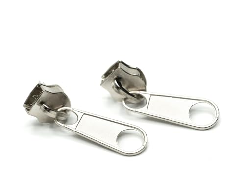 Boucles d'oreilles fermeture éclair en argent 55mm finis les bijoux invisibles