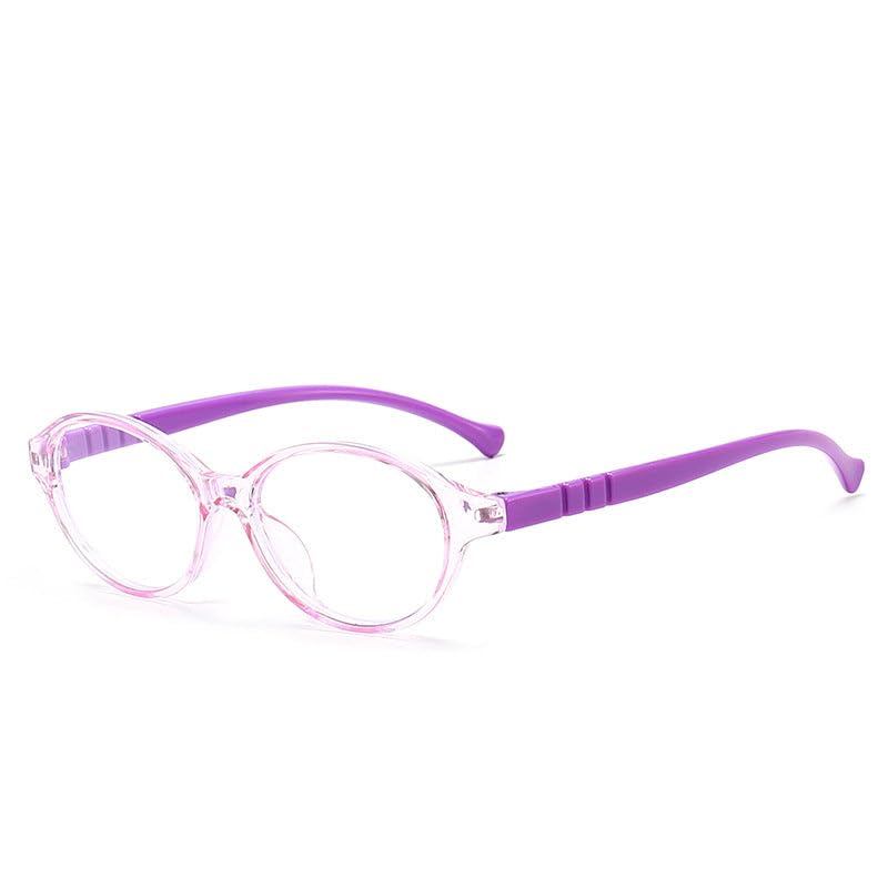 SYGA Children's Anti-Blue Light Eyeglasses Round Frame For Unisex kids 4-12 Years old-image-7