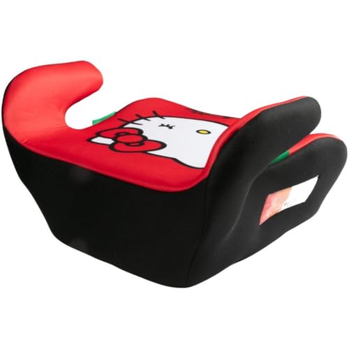 Tataway Fotelik Dziecięcy Hello Kitty I-Size ECE R129, 126-150 Cm, 22-36 Kg, 6-12 Lat, Grupa 3, Lekki I łatwy Do Przenoszenia - Zdejmowany I Zmywalny