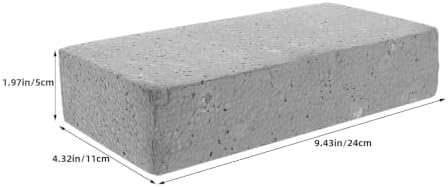 TEHAUX 5PCS Lifelike Foam Brick Props, Soft Fake Brick Block Artificial - 1