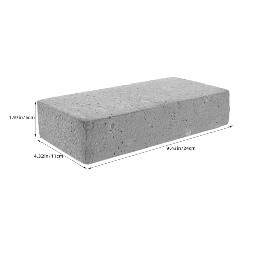 TEHAUX 5PCS Lifelike Foam Brick Props, Soft Fake Brick Block Artificial