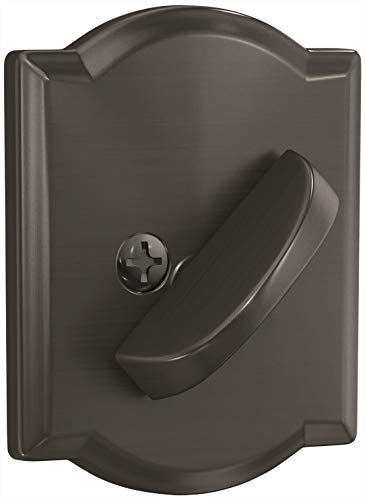 Schlage B60N CAM 619 B60 N Cam 619 Deadbolt With Camelot Trim, Keyed 1 Side, Highest Residential Security, Satin Nickel thumb #3