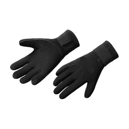 SDSKZOZP Guantes de Buceo Neopreno Grueso 5 mm, Antideslizantes, for natación, Kayak, apnea y Pesca submarina en Invierno, for Hombre(Style 2,M)
