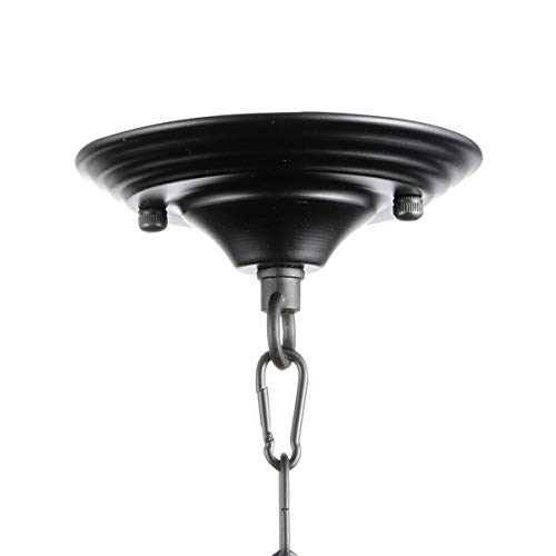 Lámpara colgante de 3 luces estilo industrial retro y forma de tubería de agua para techo 2