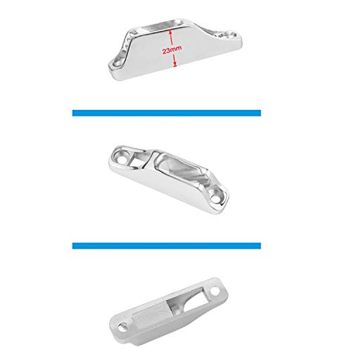 316 roestvrij staal Boot Clam Cleat Rope Cleat geschikt for 6mm Line Boot Marinier Hardware Accessoires - Image 7