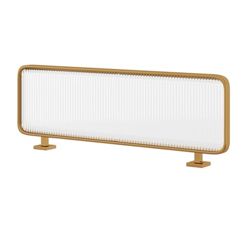 Cloison de séparation en verre trempé translucide pour bureau