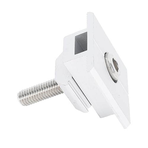 Suporte de painel solar braçadeiras centrais aço prata 30 mm painéis solares leves suportes de monta