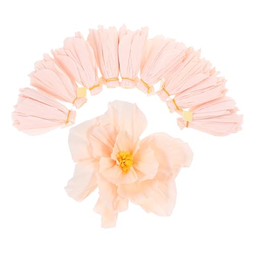 DIYEAH 10stücke Teiliges Große Krepppapierblumen Für Hochzeiten Und Partys Dekorative Blumen Für Diy Dekorationen Zu Hause Garten Umweltfreundlich Und Nachhaltig