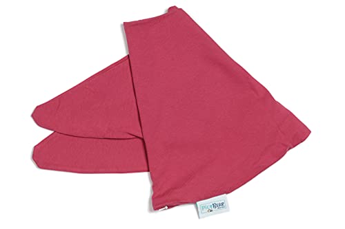 pic Bear Ersatzbezug Stillmond | Bezug aus 100% Jersey-Baumwolle | atmungsaktiv & anschmiegsam (120 x 35 cm, Purpur-rot) Cover