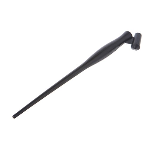 SkyPOOU Pluma oblicua antigua para escritura de caligrafía con punta de cristal