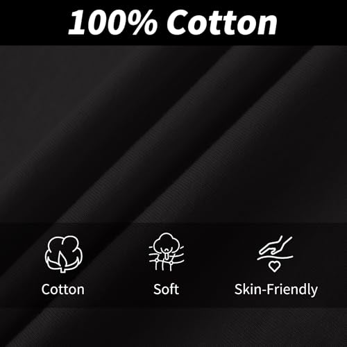 Cotton Boys Kids Tee Shirt Long Sleeve Crewneck Basic T-Shirt Top for Toddlers Youth(Age 2-14)2