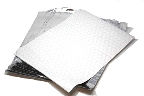 Insulated Foil Sandwich Wrap Sheets | 10 3/4" x 14" | Pack of