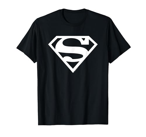 Superman Logo T-Shirt, Men, Black, Medium