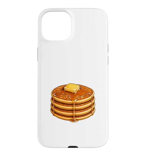 Pancake Butter Honey Brunch Breakfast Pancakes Day Foodie �X�}�z�P�[�X iPhone 15 Plus �p