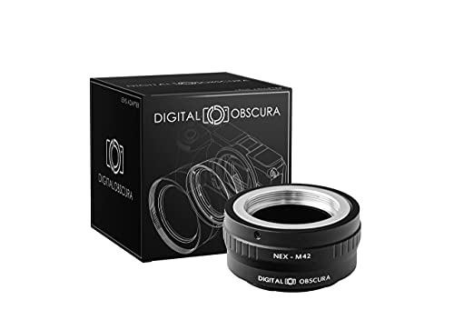 Image of M42 - E Mount Adapter, Compatible with Sony E Mount APSC & Full Frame mirrorless and NEX Mount Cameras for Vintage Manual M42