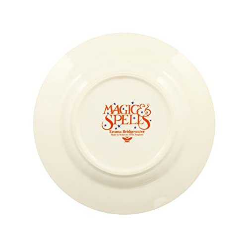 Emma Bridgewater Handmade Ceramic Halloween Toast & Marmalade Script Magic 8.5” Side Plate #TOP1
