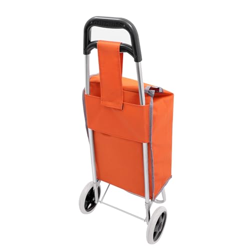 Carro de la compra plegable de alto rendimiento, carrito de supermercado de hasta 25 kg, robusto carro de la compra, plegable, para almacenamiento y transporte de diferentes objetos