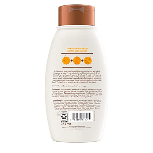 Aveeno 67304 Apple Cider Vinegar Clarifying Shampoo thumb #8