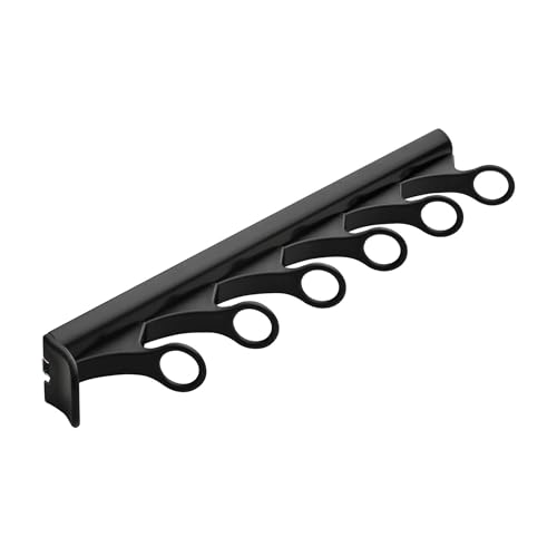 Brixwell QIL3-003 Scarf Rack, 6 Hook with 3/4