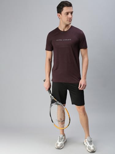 Image of Macroman M-Series Men's Lightweight Active T-Shirt in Soft Polyester with UV Protection, Sweat-Wicking Technology, and Reflective Details