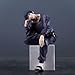 Puruuige Fushiguro Toji Figure Anime Figure PVC Anime Sitting Pose Figurine Desktop Decoration