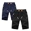 2pcs Black / Navy