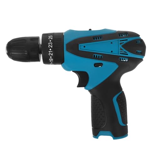 ULTECHNOVO コードレス電動ドリル 軽量コンパクト ハンドヘルド電動ドライバー 家用 プロ用 ネジ締め作業に バッテリー 充電器なし