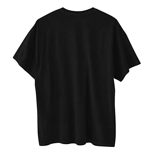 Image of Summer Y2k Tops for Womens, Casual Vintage Short Sleeve T-Shirt, Girls Oversize Loose Round Neck Elastic Tee