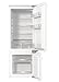 Gorenje RKI514D22 Einbau-Kühl-Gefrierkombinat... Nische/Festtürscharnier/EEK... Liter/Digitale Temperaturanzeige/LED Beleuchtung/Türscharnier wechselbar/HxBxT: 144 x 54 x 54 cm/Weiß