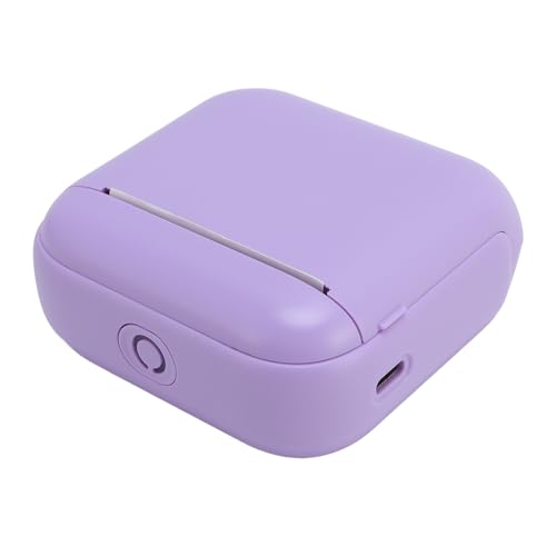 Mini Stampante Termica Macchina per Adesivi Portatile Senza Inchiostro Etichettatrice per Bluetooth 203 Dpi Tascabile per Immagini Foto Diari