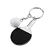 Tennis de table créatif Ping-pong raquette et balle pendentif sac à main porte-clés porte-clés cadeau New Released Habile et professionnel