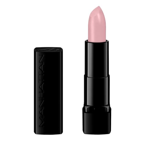 Manhattan Lasting Perfection Matte Lipstick, Fb. 500 Mauve Bliss, langanhaltender Lippenstift mit mattem Finish, 4,5 g
