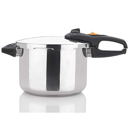 Zavor DUO 8.4 Quart Multi-Setting Pressure Cooker and Canner with Accessories – Polished Stainless Steel (ZCWDU03)