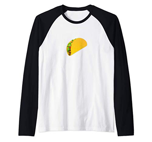 Taco Gifts Mexican Food Lover Taco Tuesday Camiseta Manga Raglan