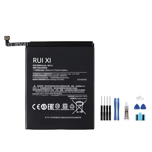 RUI XI Batería compatible con Xiaomi 8 Lite 3350mAh 3.85V BM3J Batería