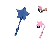 MORDUEDDE Tap to Pay Magic Wand - 3D Printed Star Contactless Payment Wand, Fairy Credit Card Holder Wand 14.6”, Fun Digital Payment Accessory for Self-Checkout & Daily Shopping (Blue)