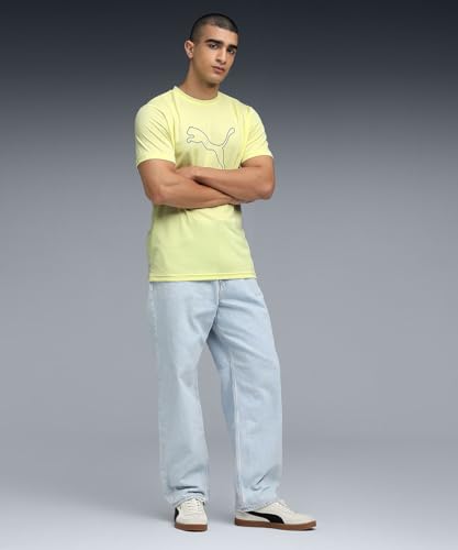 Image of Puma Men Polyester Solid Regular Fit T-Shirt