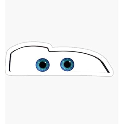 Lightning McQueen Eyes Vinyl Decal - Peel and Stick Philippines | Ubuy