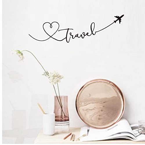 Vinilo decorativo con frase, viaje y PVC impermeable miniatura 5