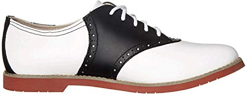 Eastland SADIE Oxford, Black/White, 8 Medium Us thumb #2