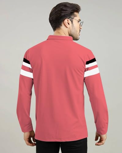 Image of AUSK Men Polo T-Shirt || Full Sleeves Polo T Shirts for Men || Mens T-Shirts