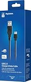 Jurimox Official PS4 Charging Cable for PlayStation 4, Licensed PS4 Controller Charger Cord - Play/Charge/Data Sync Simultaneously (USB A to Micro USB, 6.5FT)