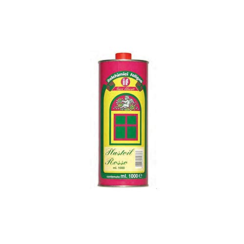Plastoil Olio Paglierino Rosso 500 Ml Impregnate Per Mobili Legno Italchimici