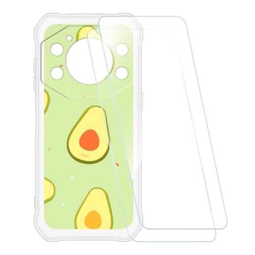 ESACMOT �v�����g�P�[�X + 2�������K���X�t�B���� Fossibot F110L �Ƃ̌݊�������, �Ռ��z���\�t�g�J�o�[ HD�N���A (�A�{�J�h)