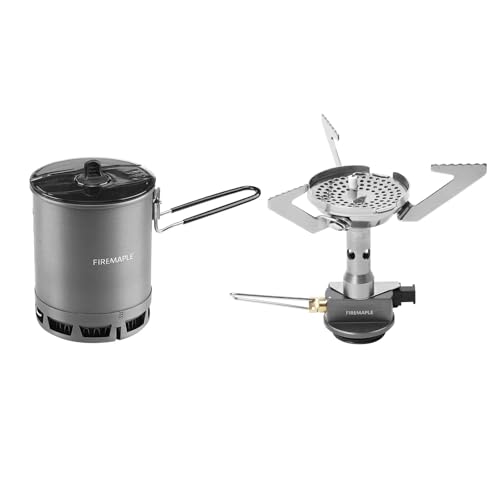 G3 Petrel Ultralight Camping Pot and Greenpeak Backpacking Stove